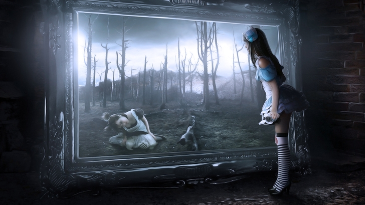 Alice In Wonderland Digital Art Tagnotallowedtoosubjective