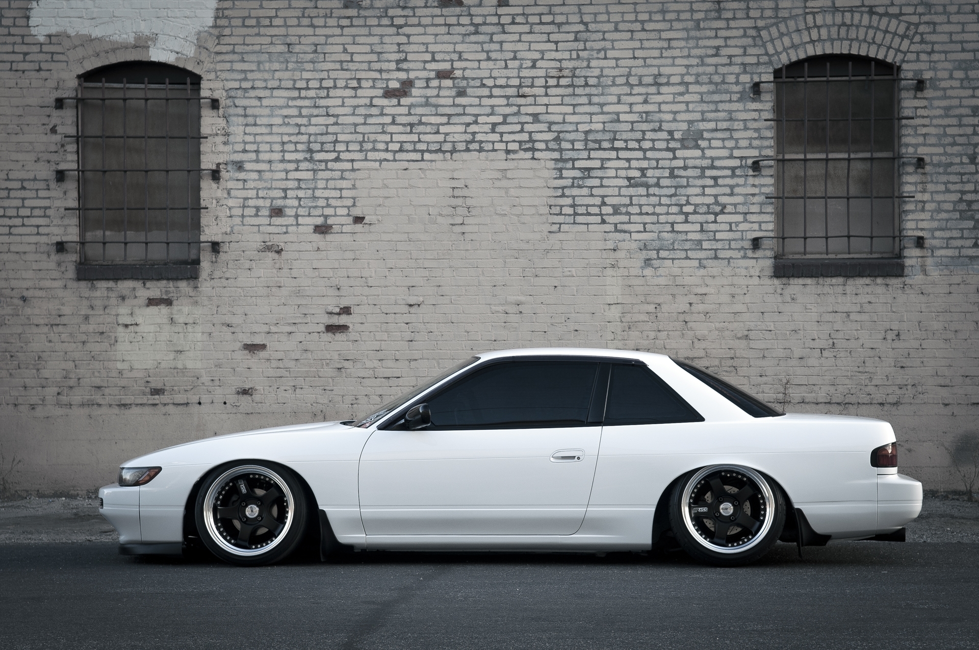 Nation S13 Silvia White Tuning Style Nissan Car Stance Jdm