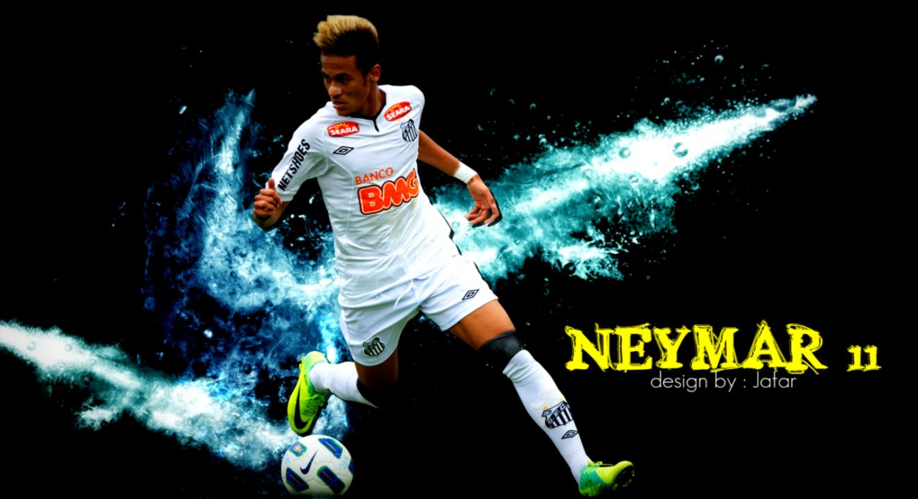 Neymar Widescreen Wallpaper Desktop