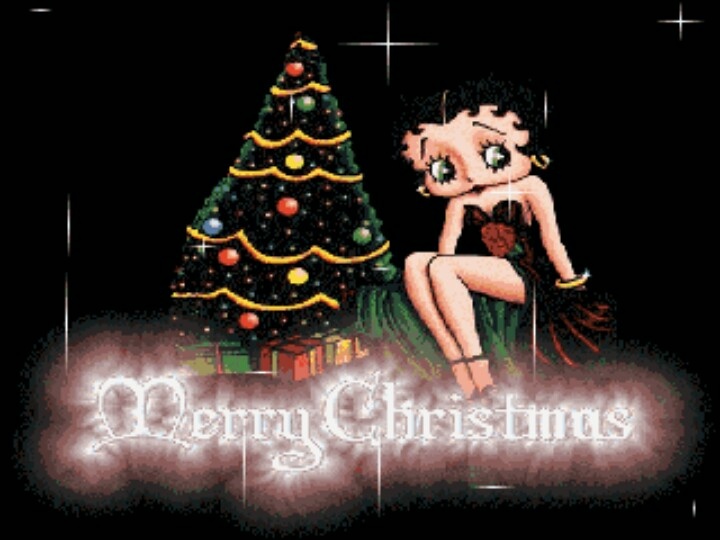 Merry Christmas Betty Boop
