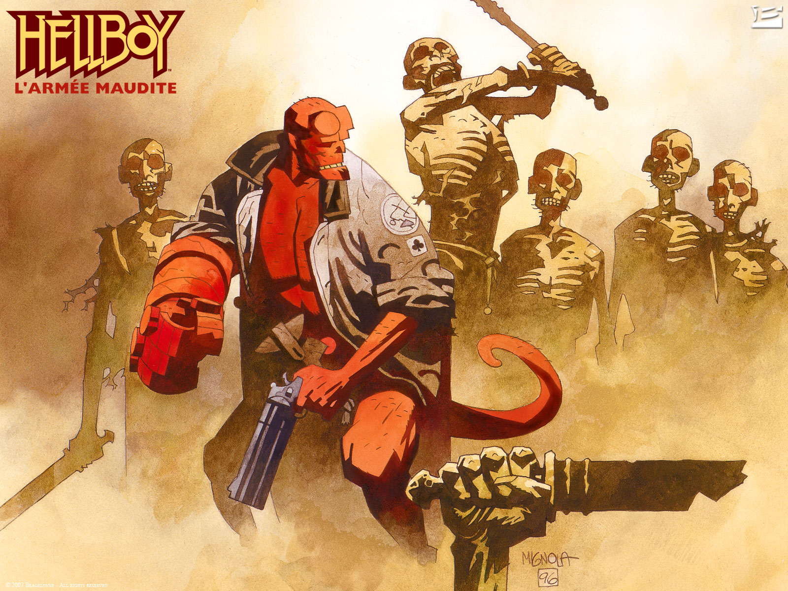 Hellboy L Armee Maudite Wallpaper