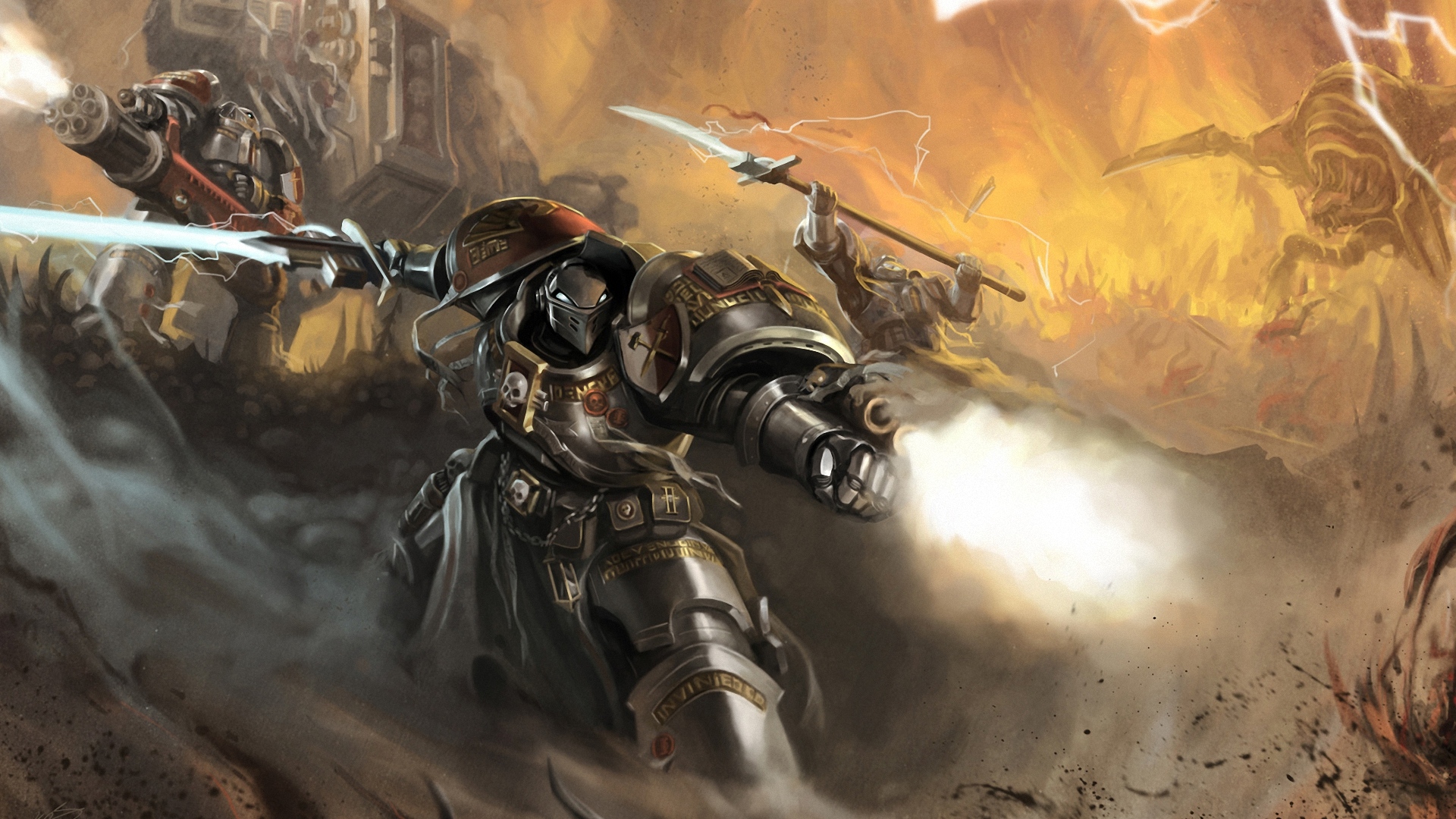 Warhammer 40k Wallpaper Grey Knights