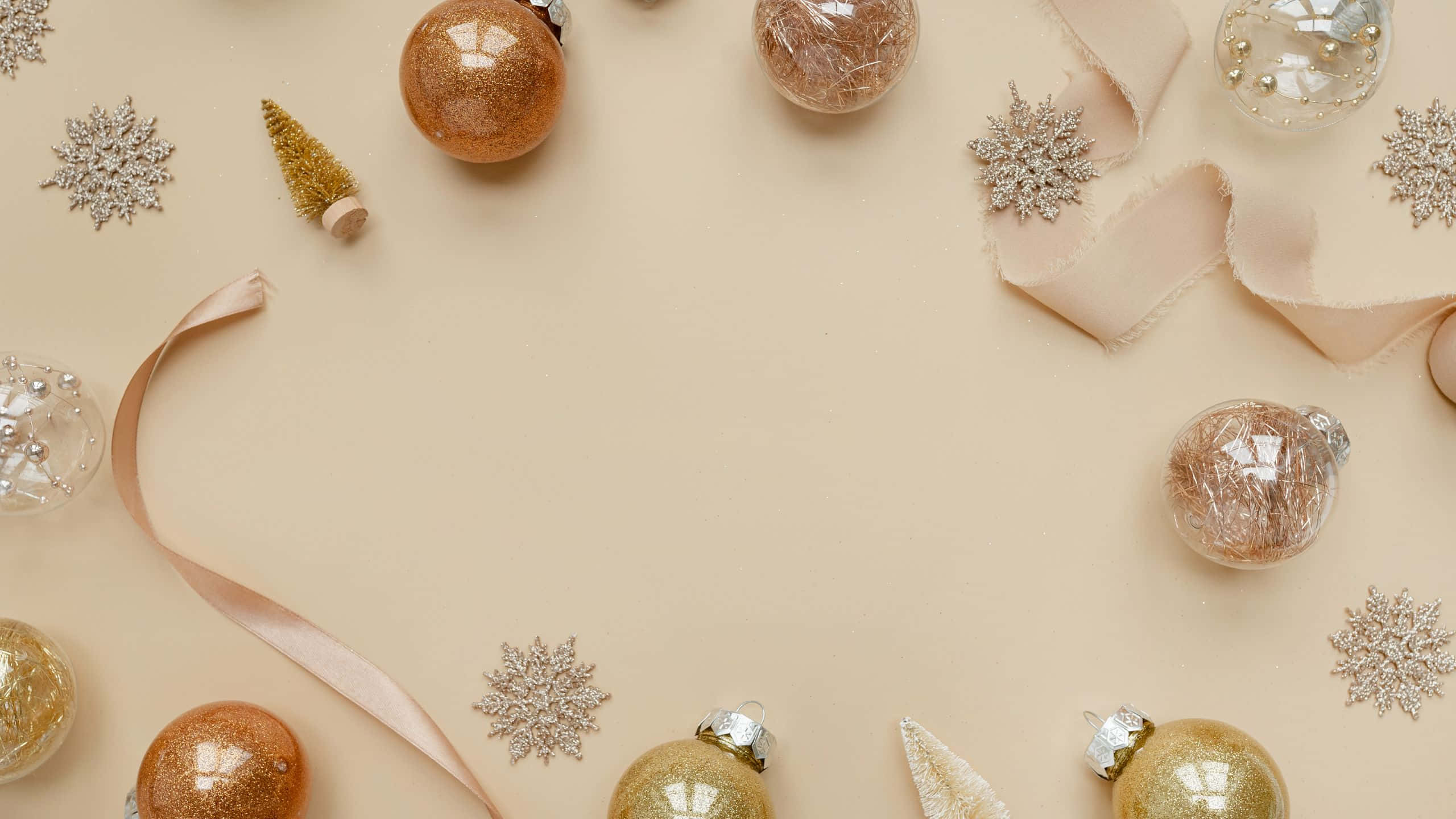 Christmas Aesthetic Computer Wallpaper