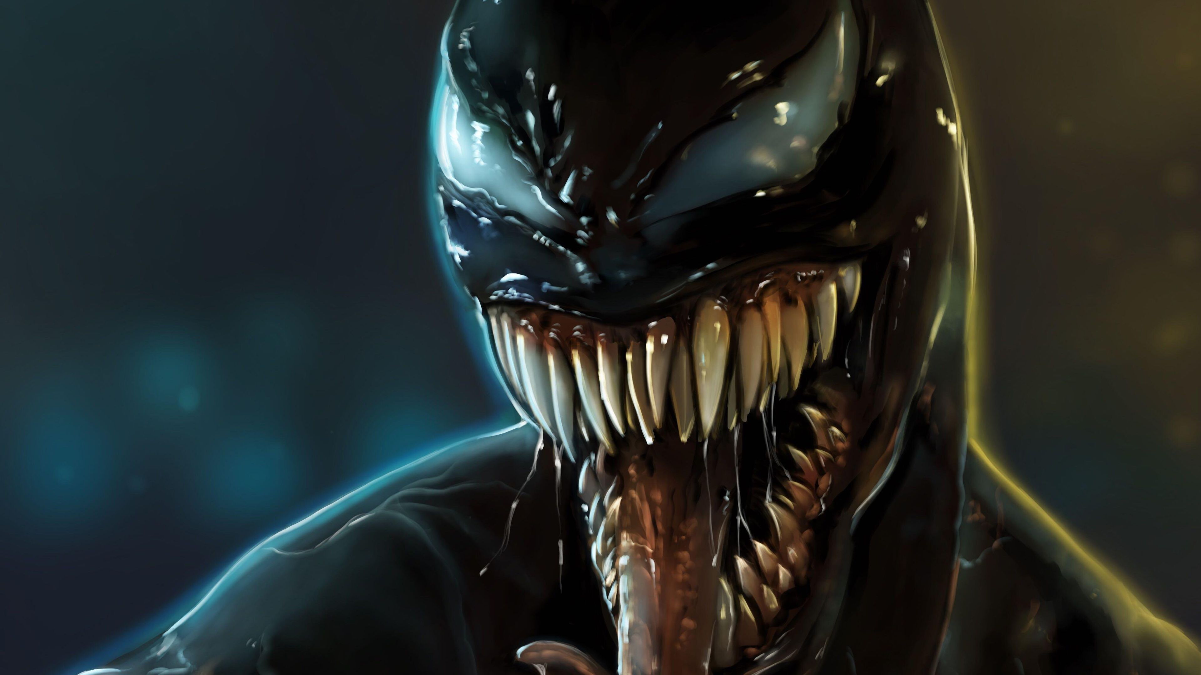 Venom 4k Digital Arts Wallpaper Supervillain