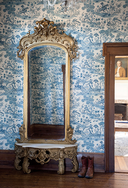  about this wonderful chinoiserie toile wallpaper i first saw it about