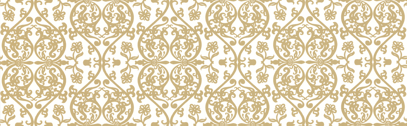 White Gold Wallpaper Designer Wallcovering
