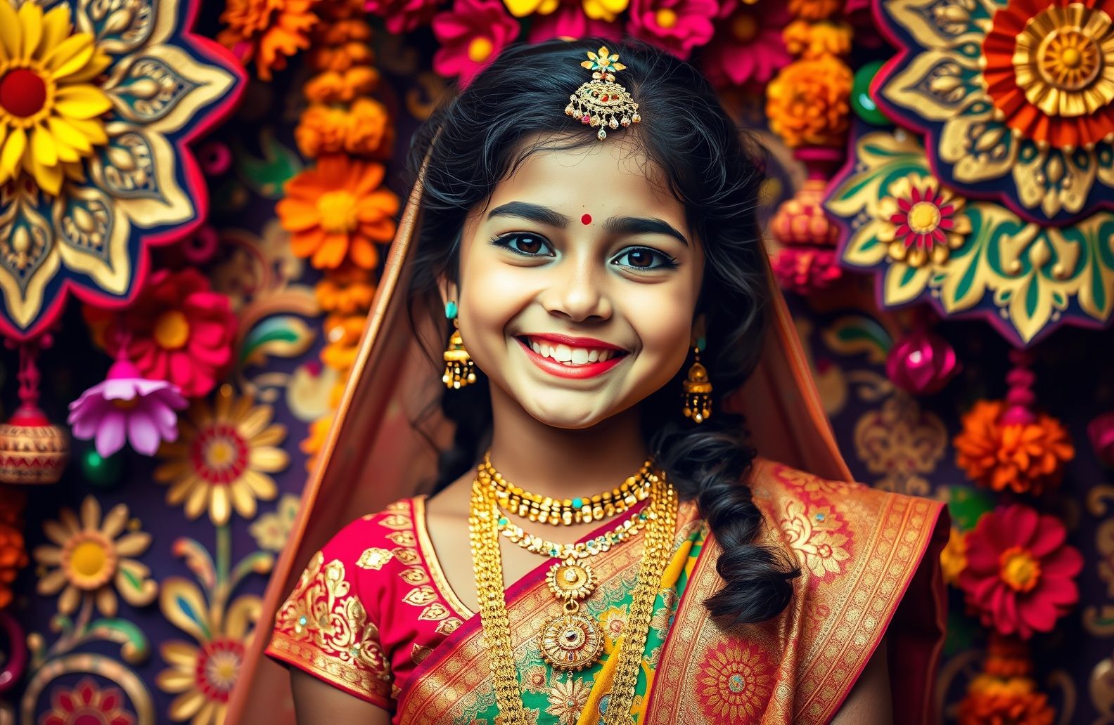 Indian Girl Wallpaper