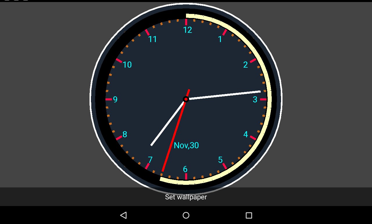 Live Clock Wallpaper Android Apps On Google Play