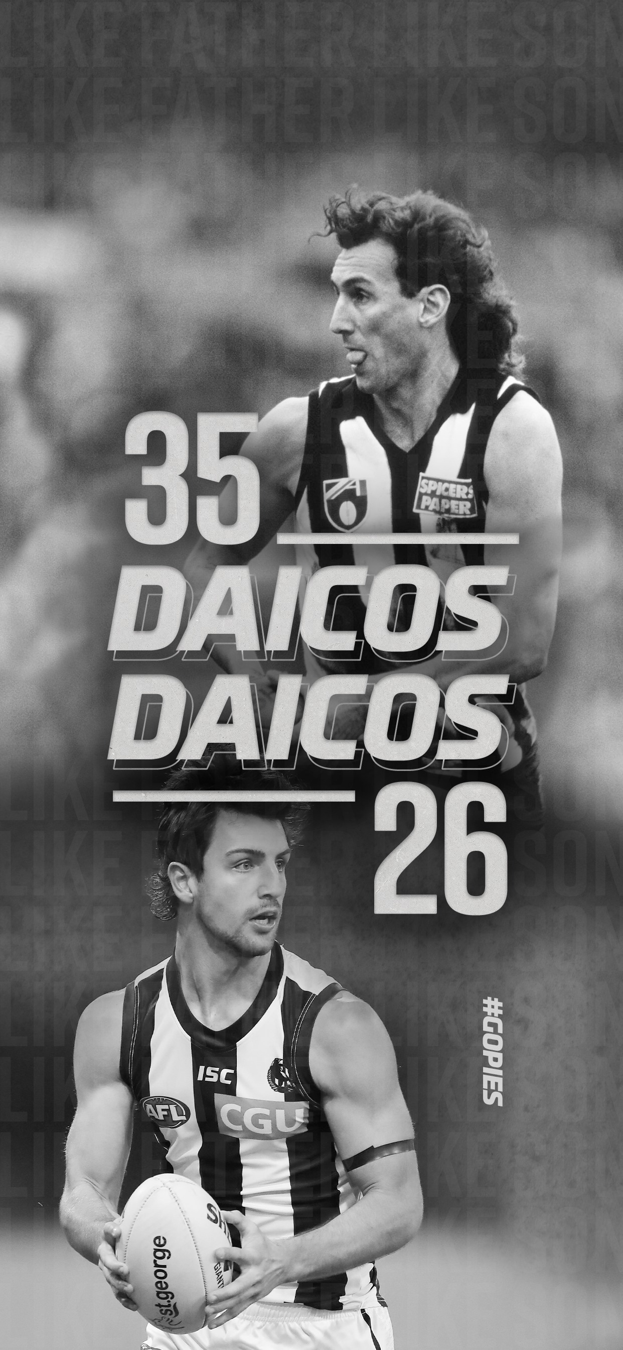 A Daicos Special For Wallpaper Wednesday Collingwood Football