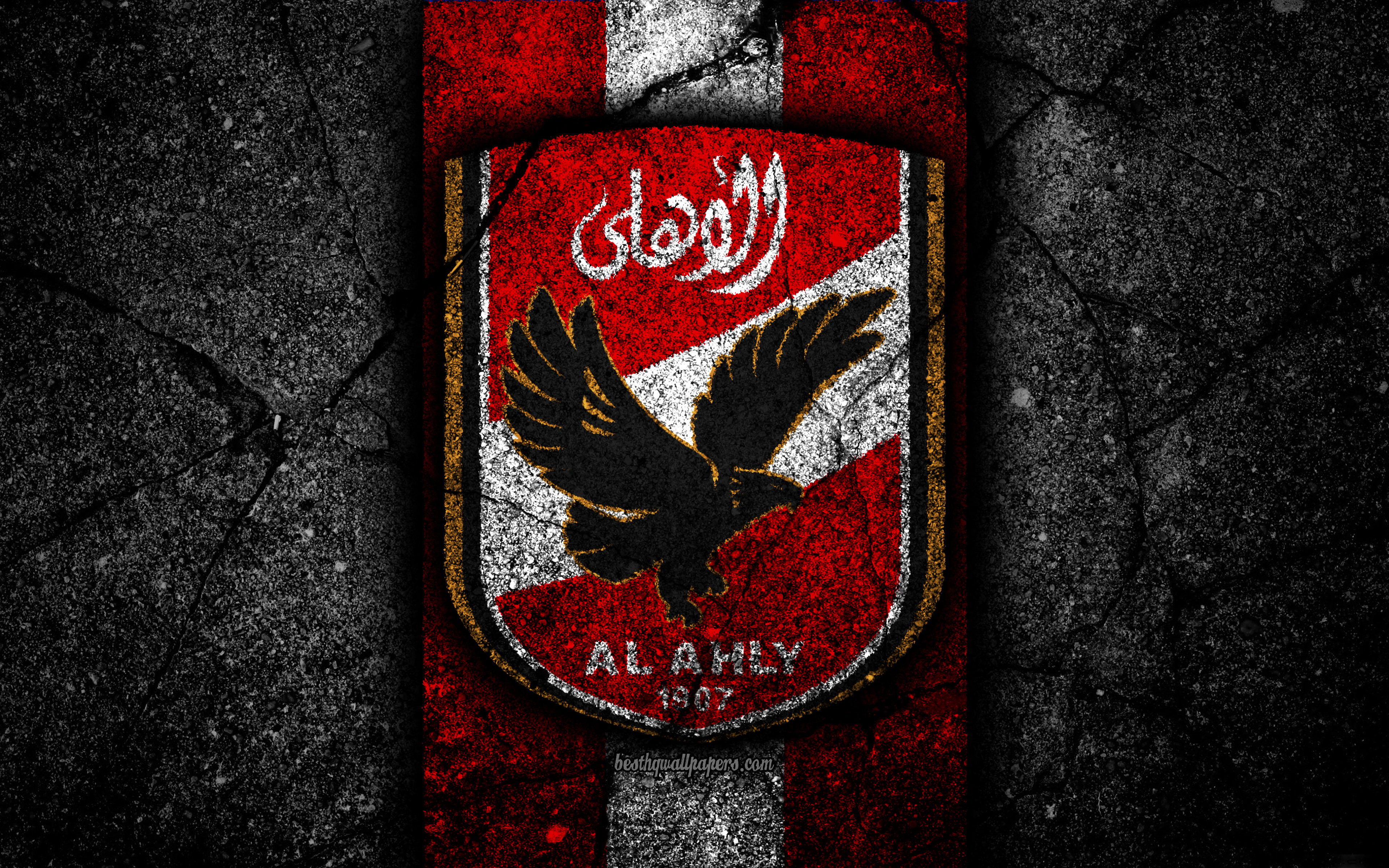 Al Ahly Sc 4k Ultra HD Wallpaper Background Image