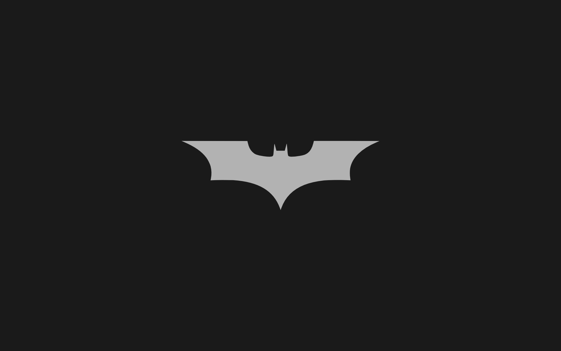 Minimalistic Batman Wallpaper