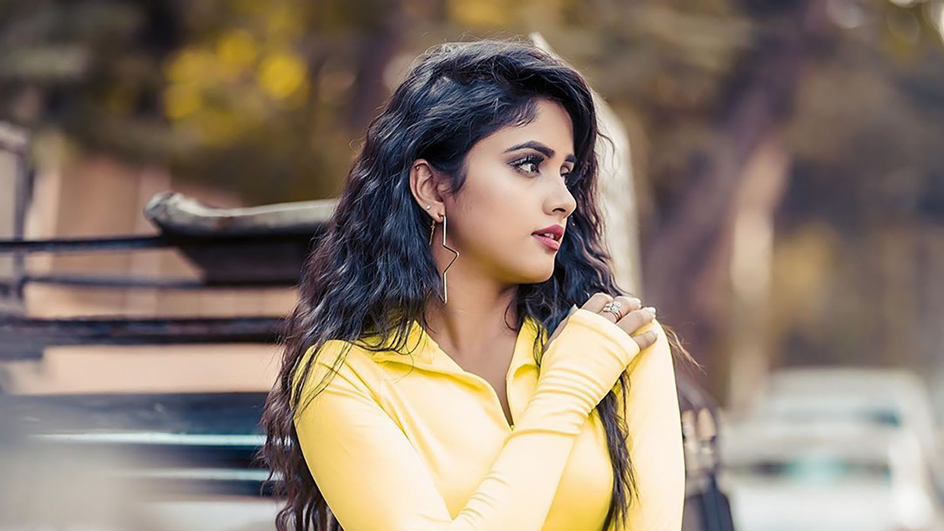 Photoshoot Nisha Guragain Desktop Wallpaper