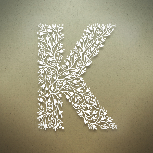 Alphabet Letter K HD Wallpaper