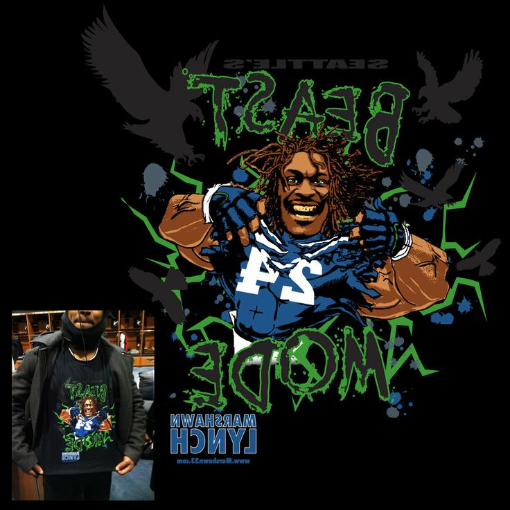 Marshawn Lynch Beast Mode Grill Original Size Click Here By