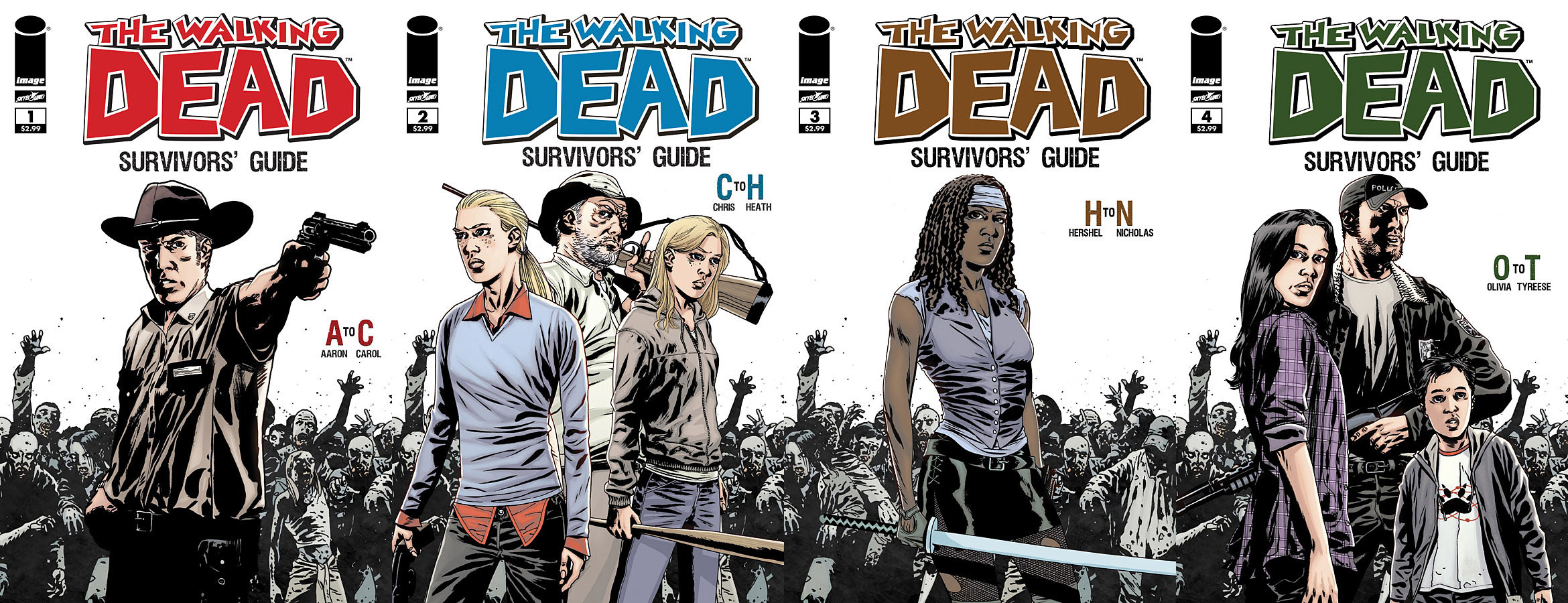 Walking Dead Image Comics Multi Dual Wallpaper