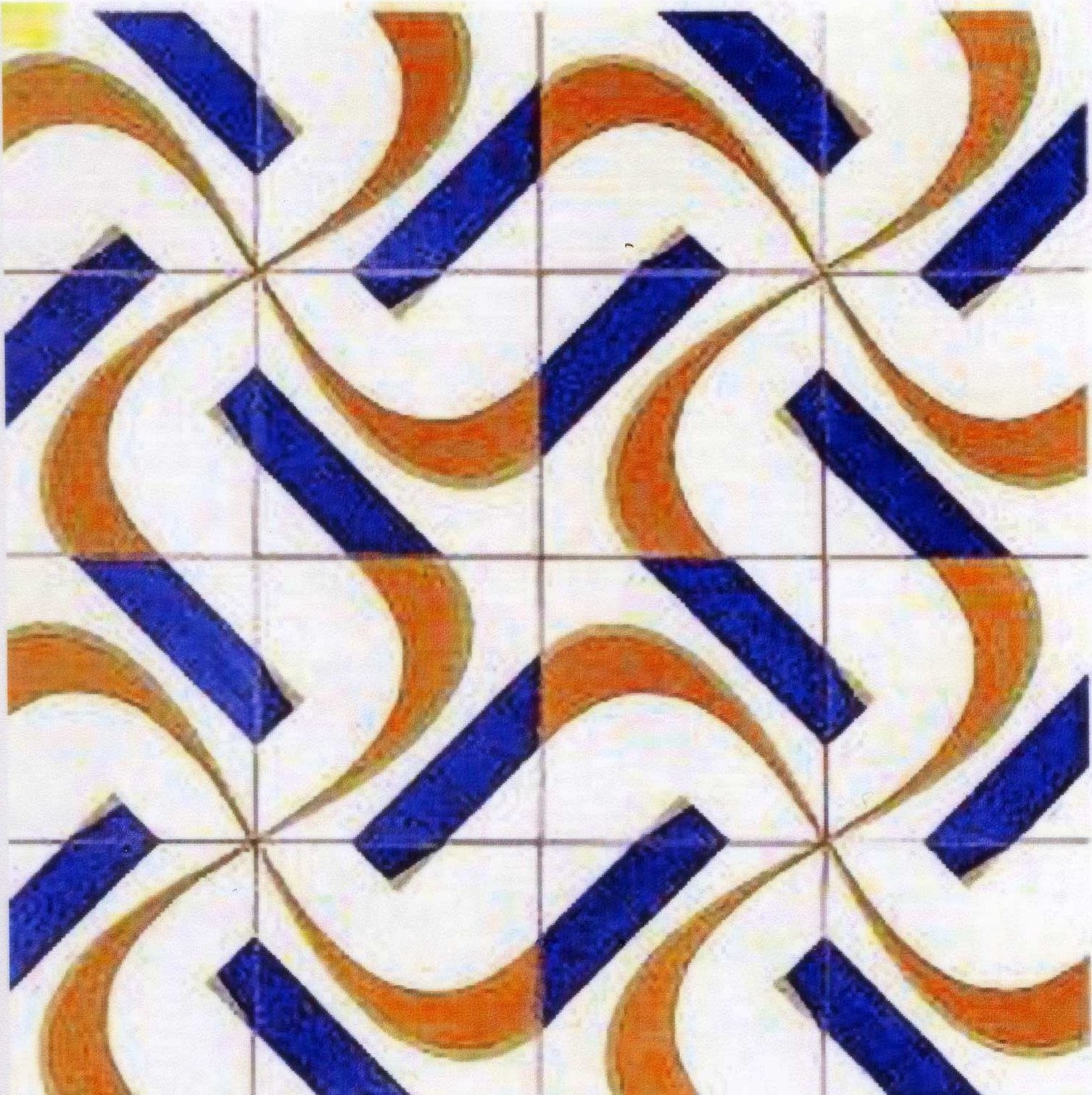 poledros Wallpaper groups Portuguese tiles Querubim Lapa p4