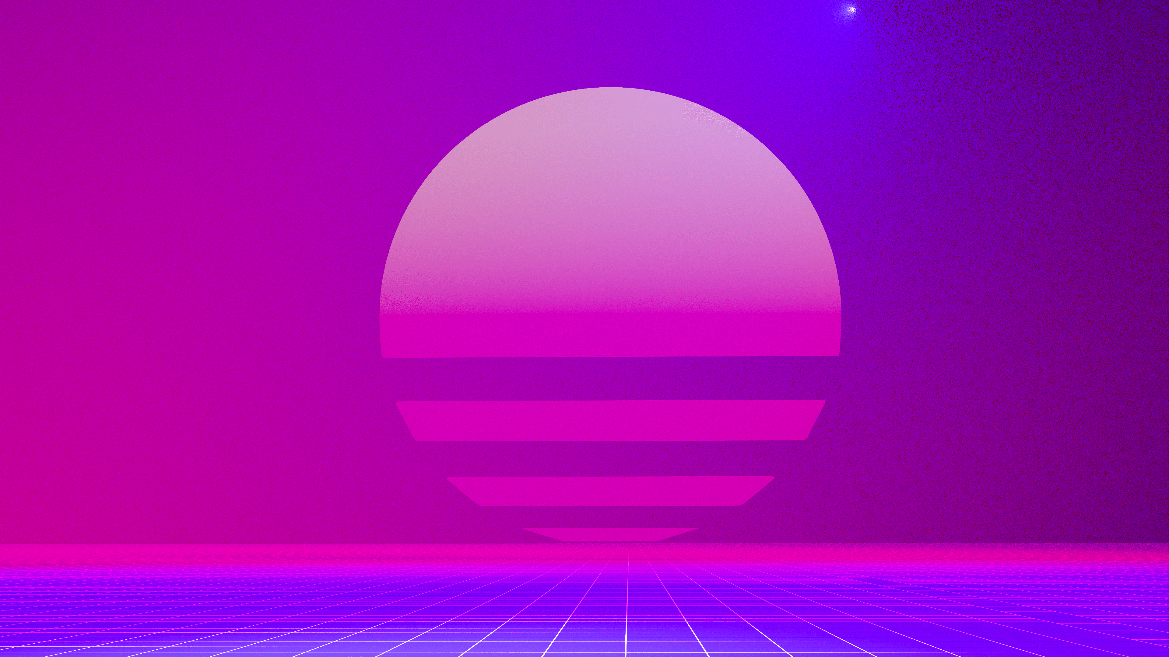 Simple Outrun Wallpaper For Use 4k Res R