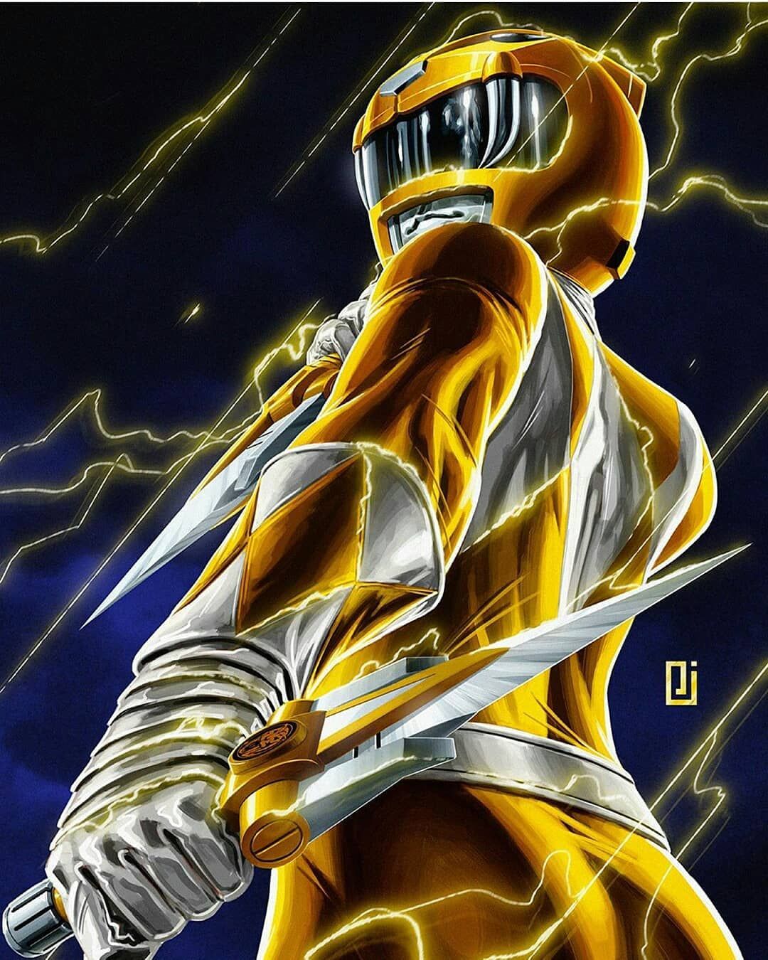 From Fans For On Instagram Power Ranger Yellow