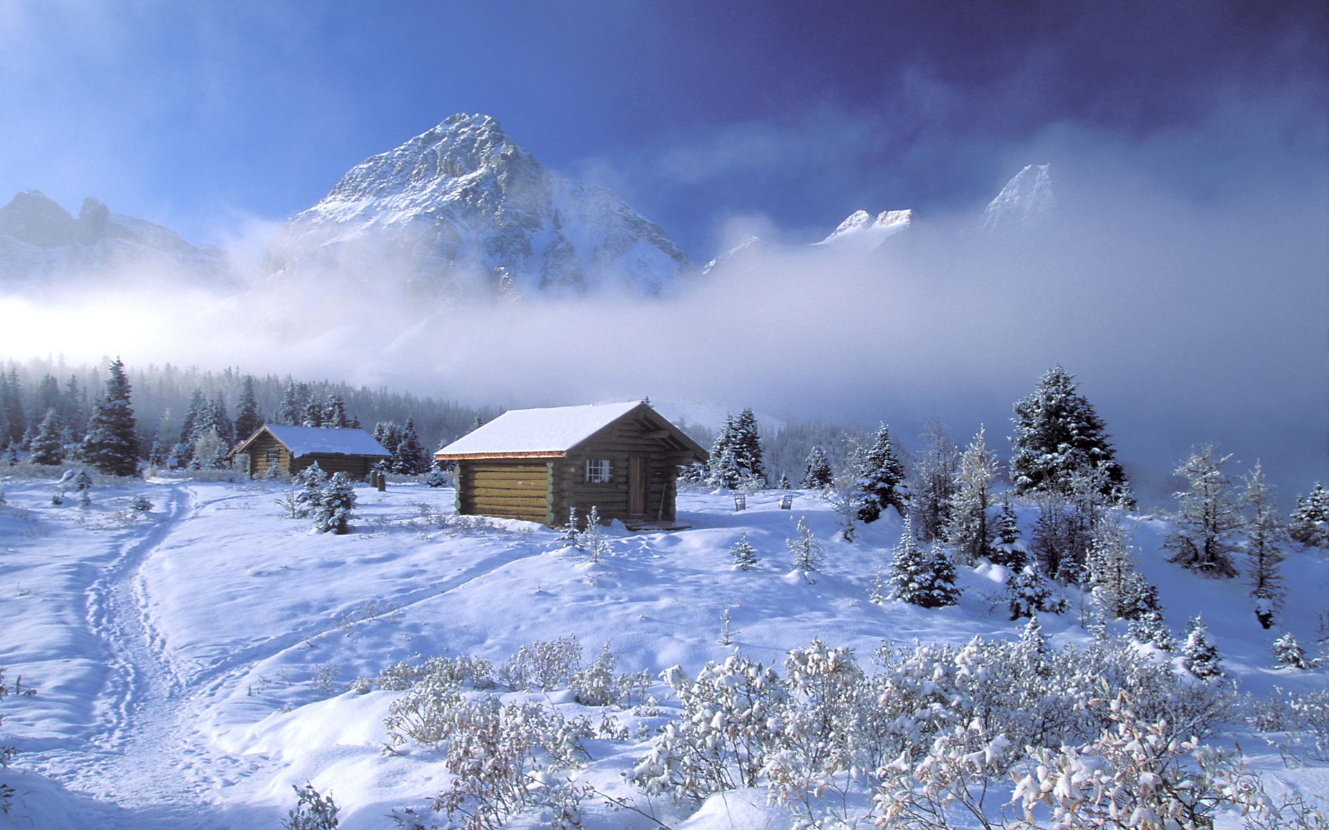 Fairy Wallpaper Fullscreen Landscape Winter Landscapes Jpg
