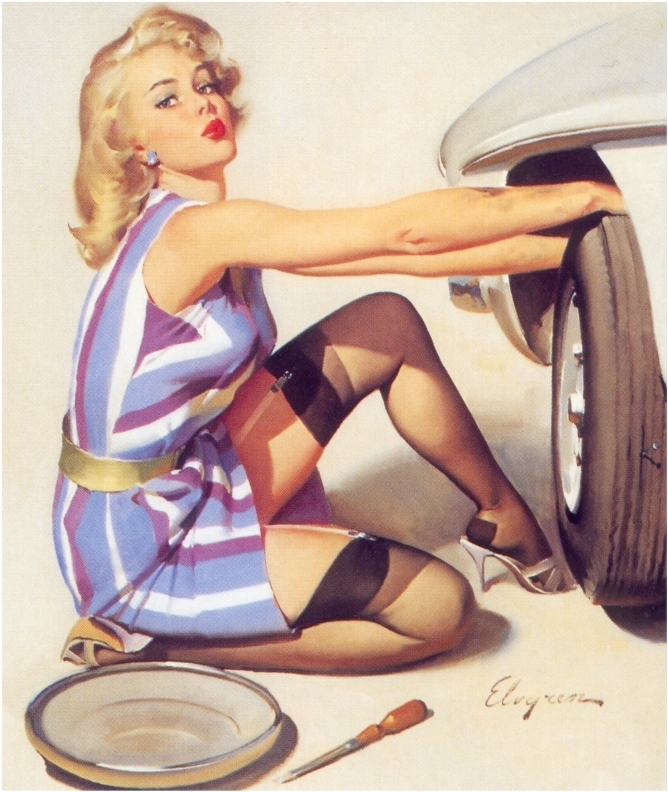 Gil Elvgren Pin Up Girls Jpg