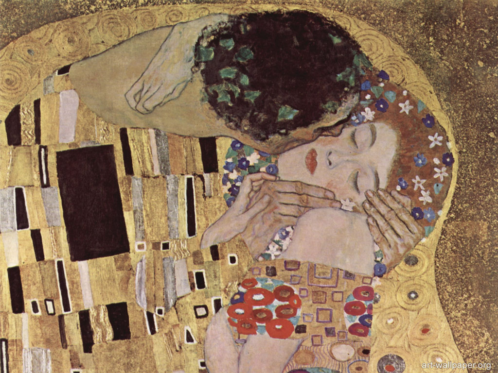 The Kiss Klimt Wallpaper