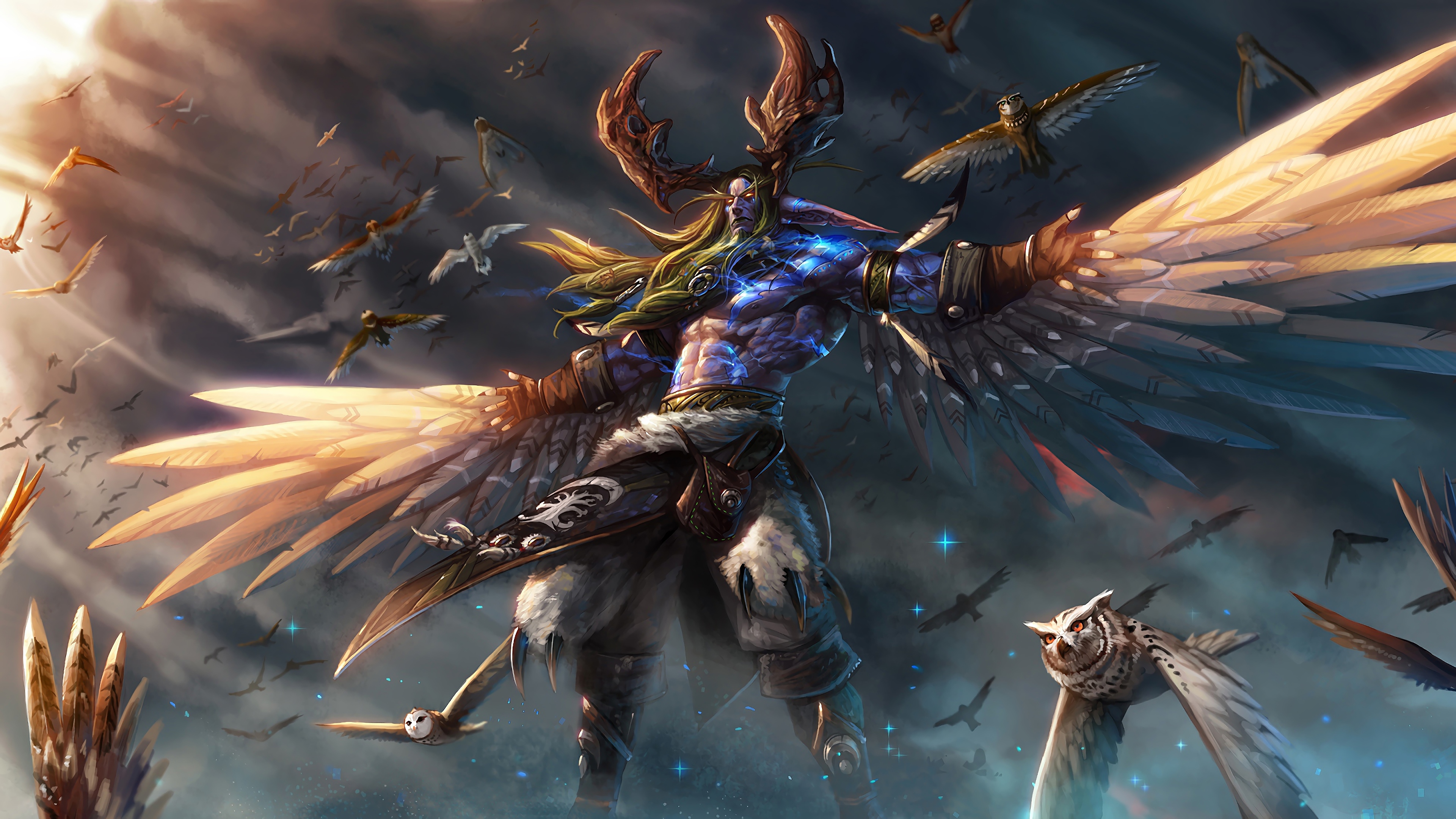 Malfurion Stormrage 4k 8k HD World Of Warcraft Wallpaper