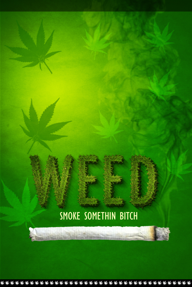 Weed Background For iPhone