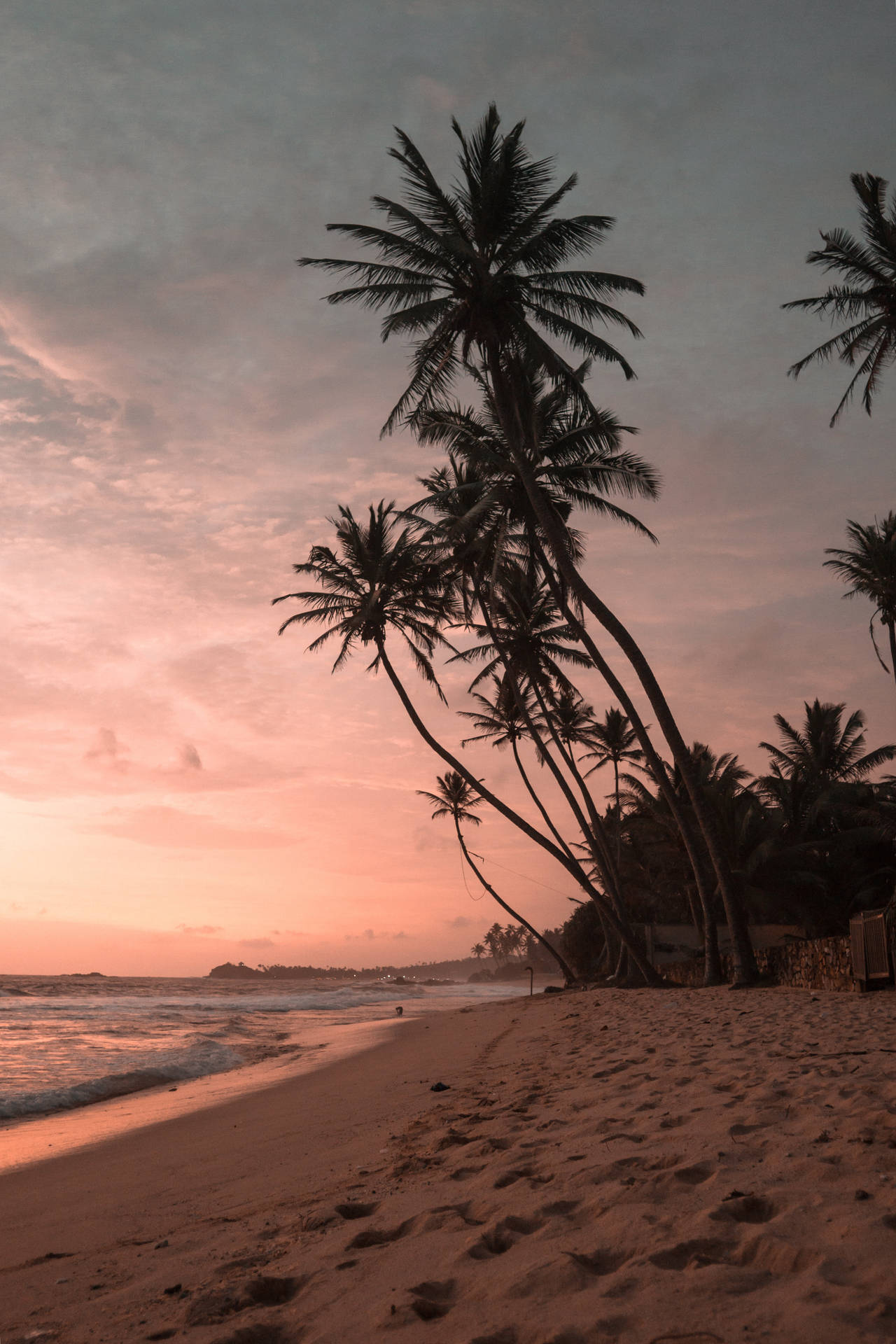 Tropical Island Scenery For iPhone Screens Wallpaper