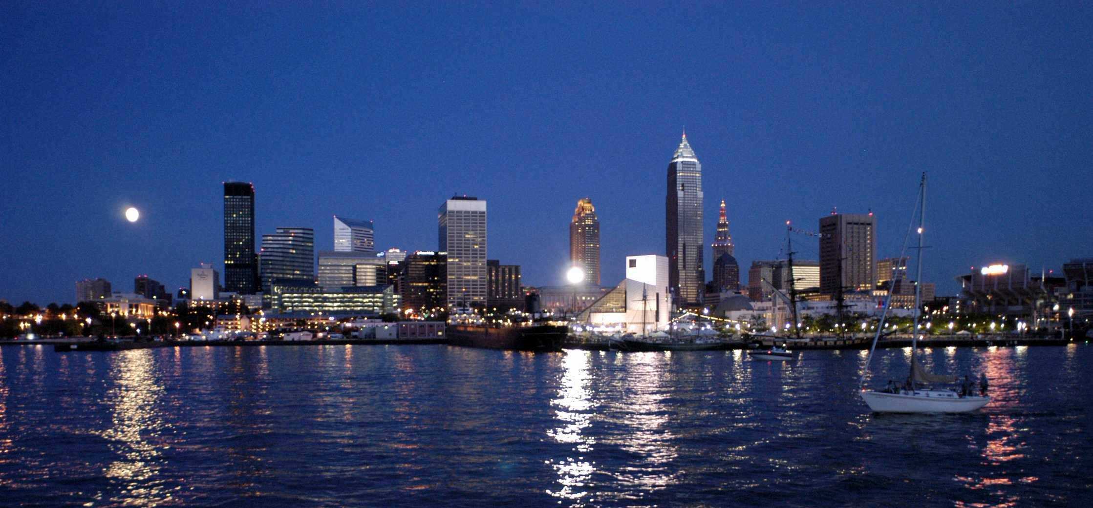 Cleveland Skyline Wallpaper