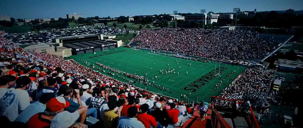 Razorback Stadium 1980s Arkansasrazorbacks Jpg