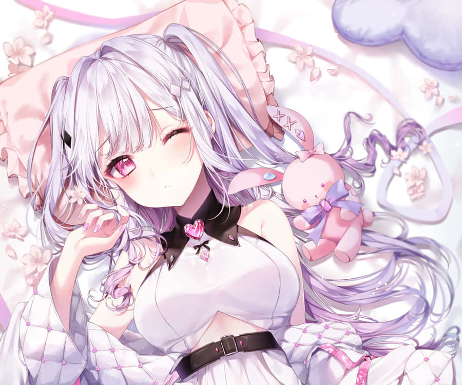 Cute Animal Anime Achtergronden Wallpaper