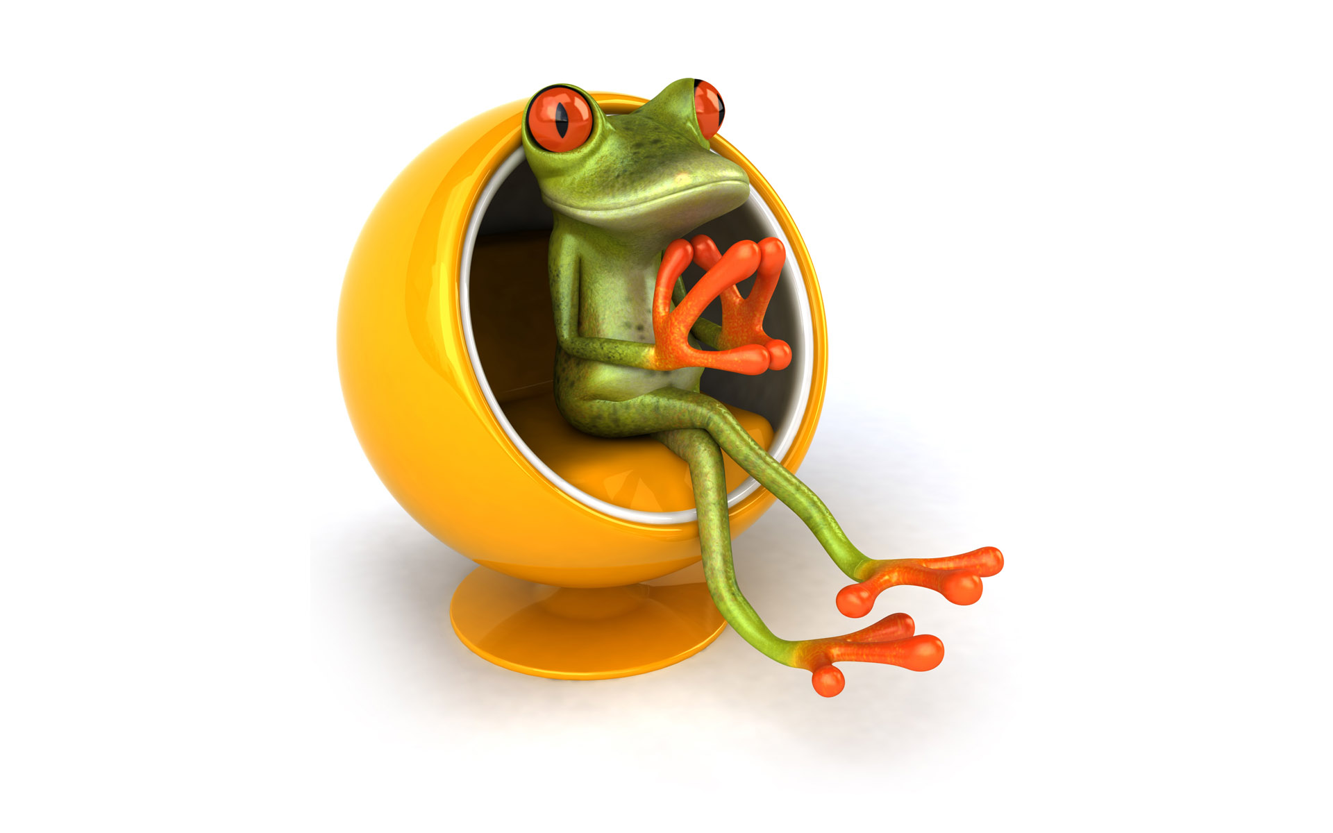 Frog 3d Wallpaper For Desktop HD