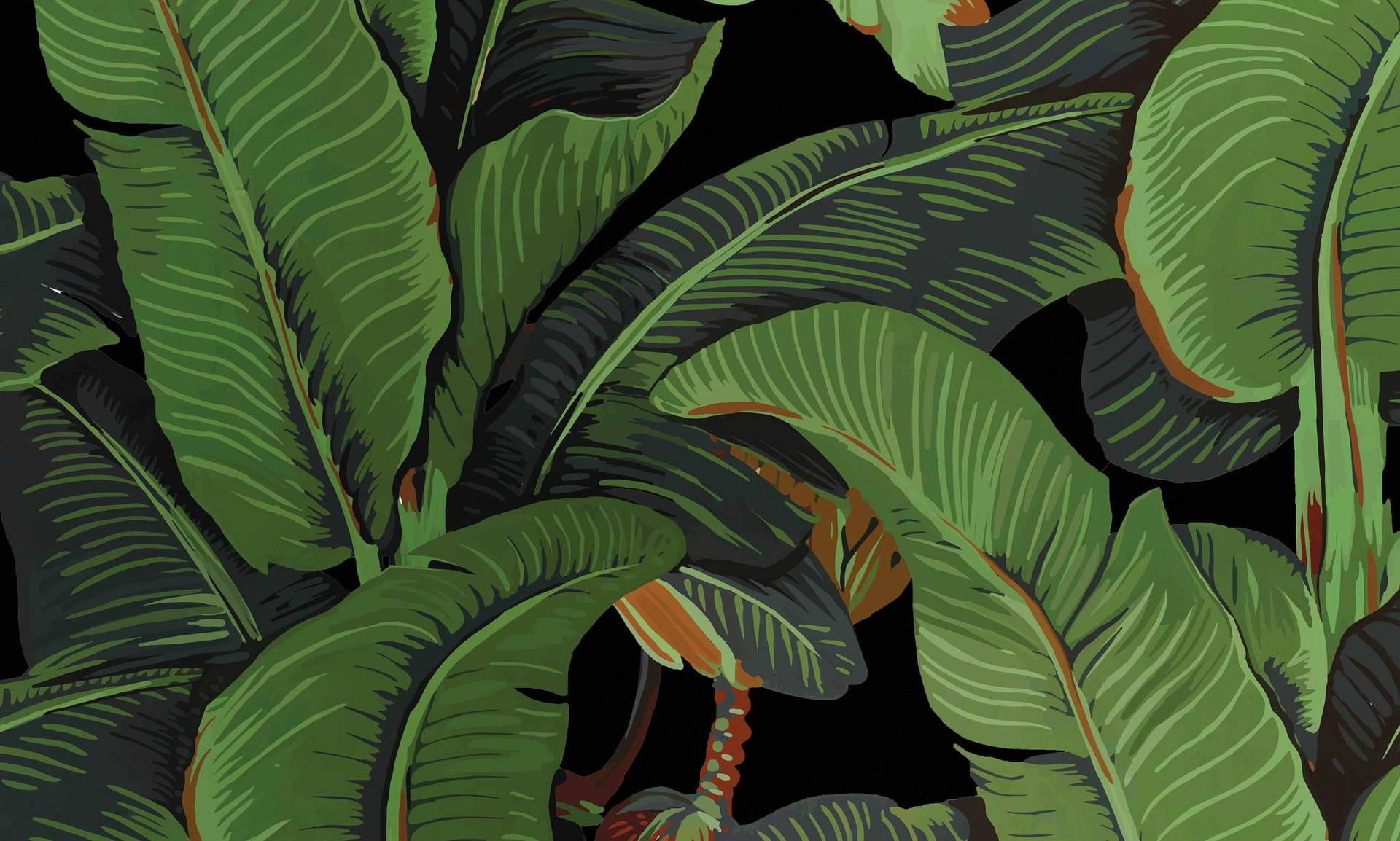 Banana Leaf Wallpaper
