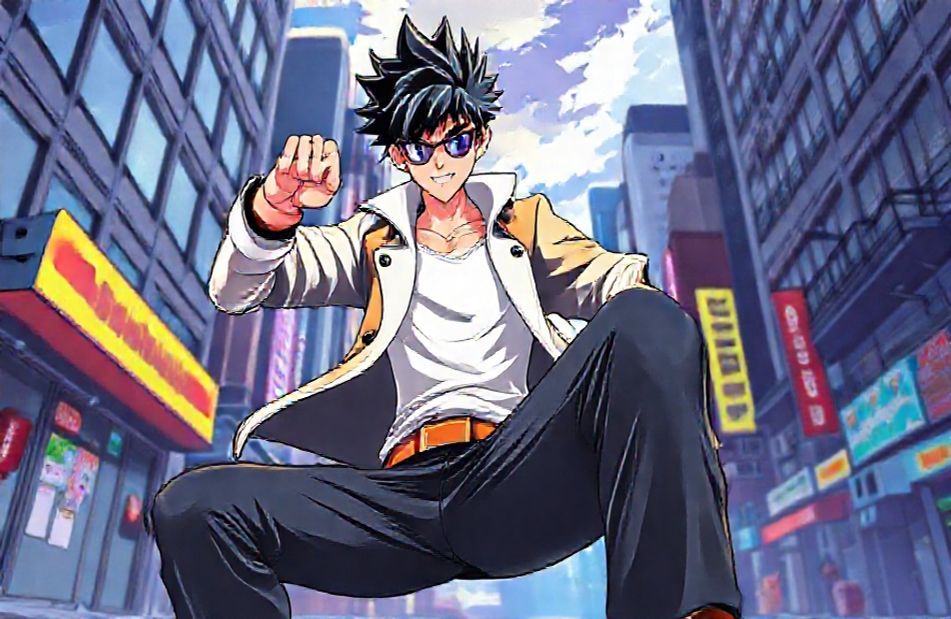 Anime Cool Guy Wallpaper