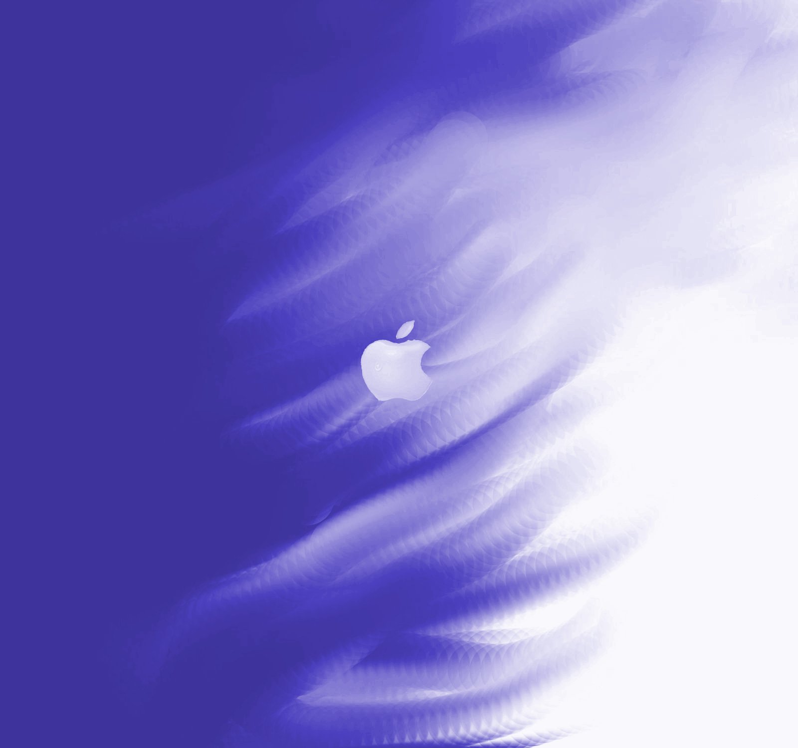 Simple Abstract Apple Purple Background Wallpaper
