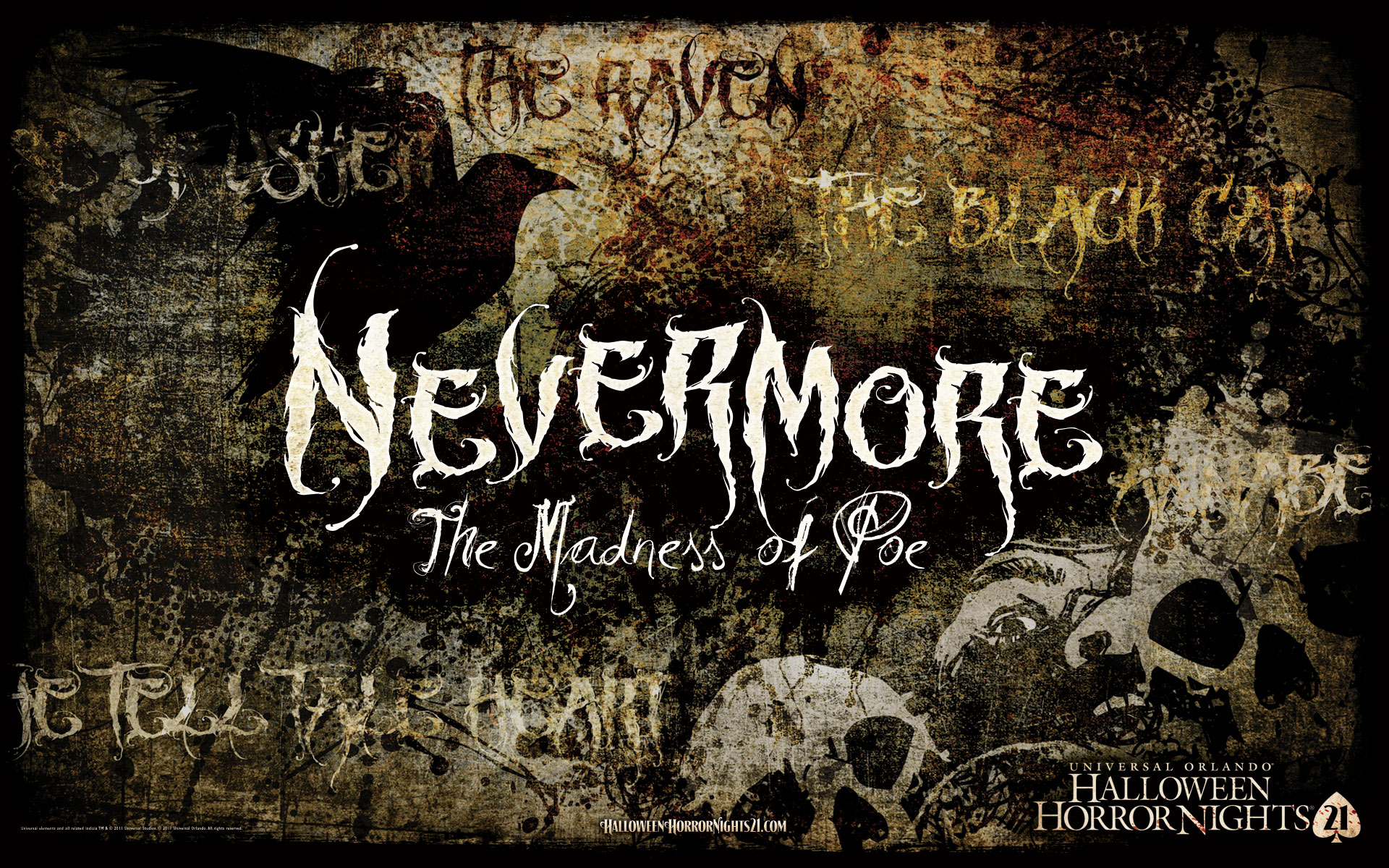 Nevermore Wallpaper Horror Nights