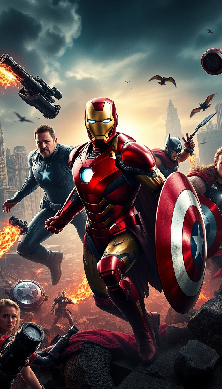 Avengers Mobile 4k Wallpaper