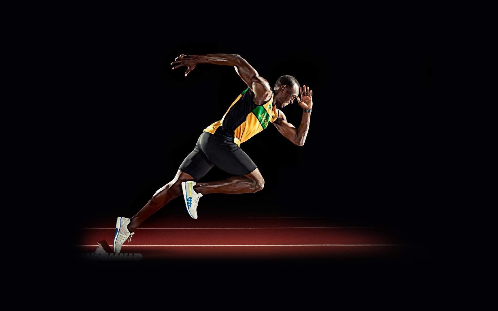 Athlete Running Wallpaper On