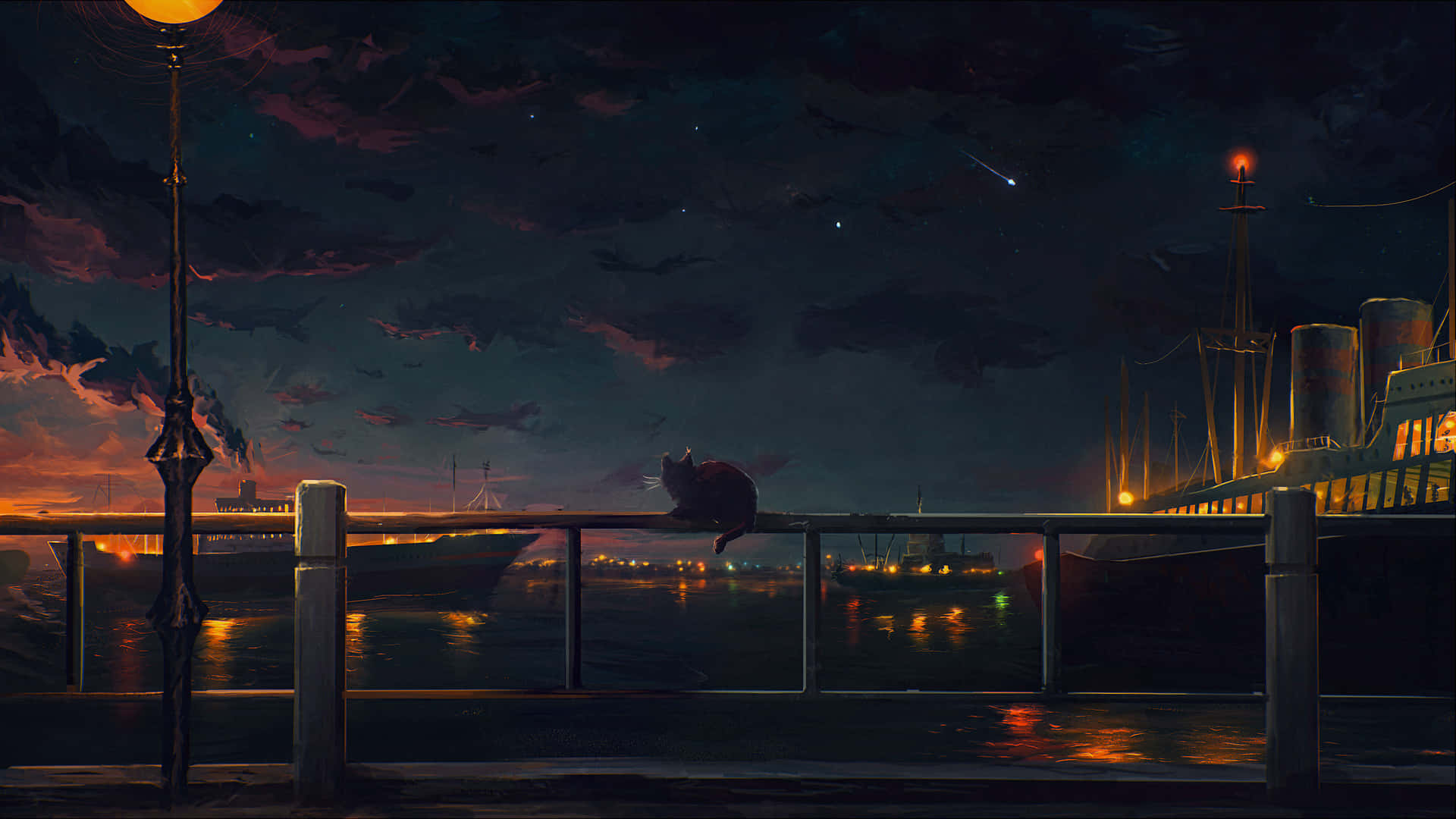 Anime Night Wallpaper