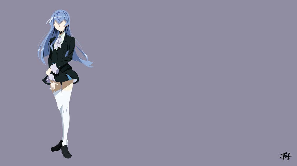 Sonozaki Noriko Kiznaiver Minimalist Wallpaper By Slezzy7 On