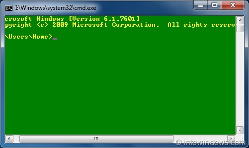How To Change Mand Prompt Text And Background Color In Windows