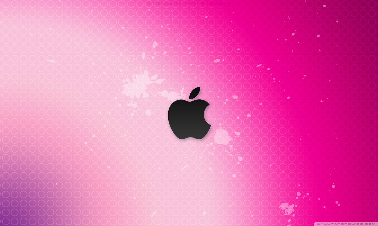 Apple Pink Wallpaper Background All HD