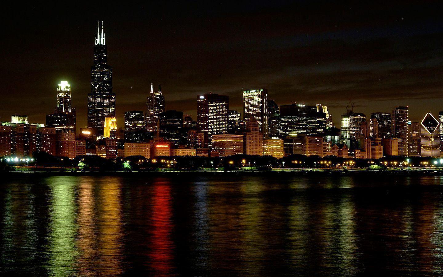 Chicago Skyline Background