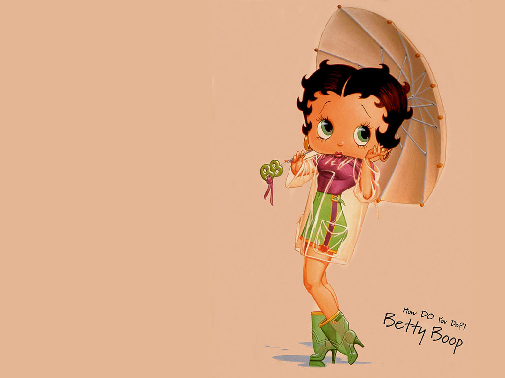 Betty Boop Child Dish Hood