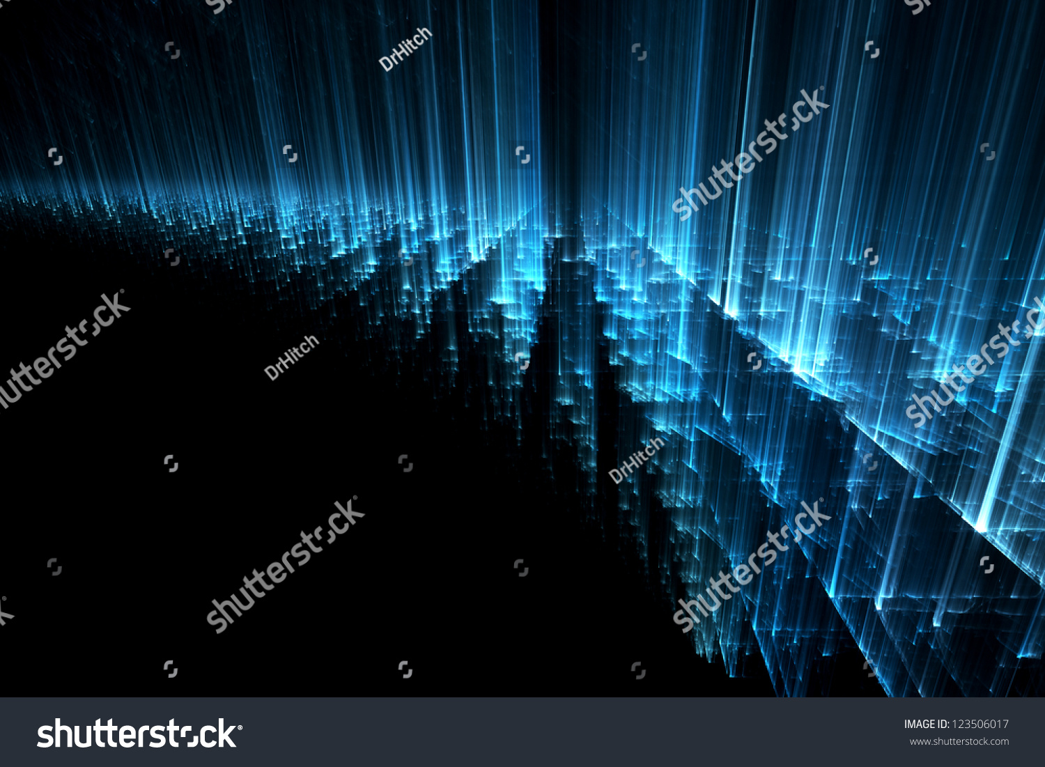 Abstract Science Or Technology Background Stock Photo