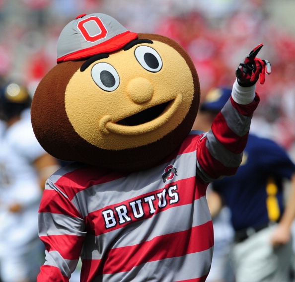 Brutus Buckeye Mascot