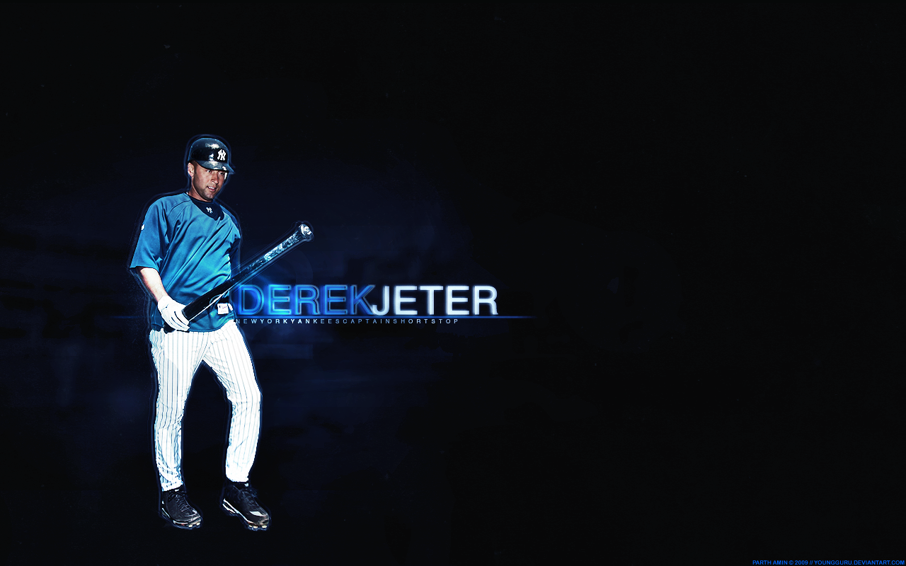 Derek Jeter, New York Yankees HD Wallpaper 2 by JobaChamberlain on  DeviantArt
