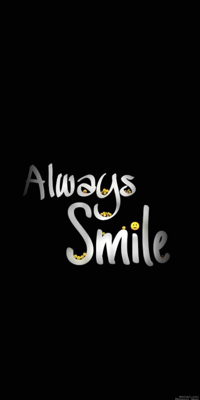 Always Smile Motivational Quotes Wallpaper
