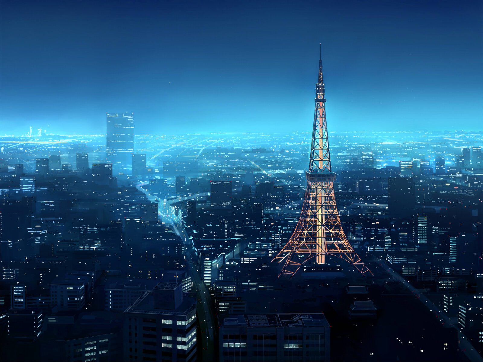 Tokyo Skyline Wallpaper HD