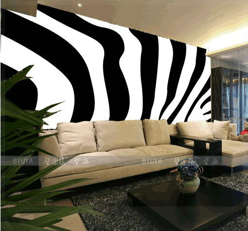 wallpaper black and white stripe zebra print wallpaper vinyl wallpaper 510x475